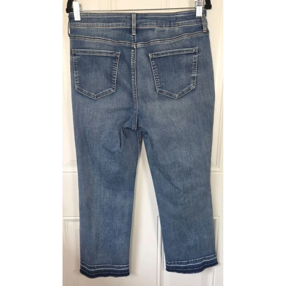 NYDJ Marilyn Straight Ankle Jeans Size 10P Petite High-Rise